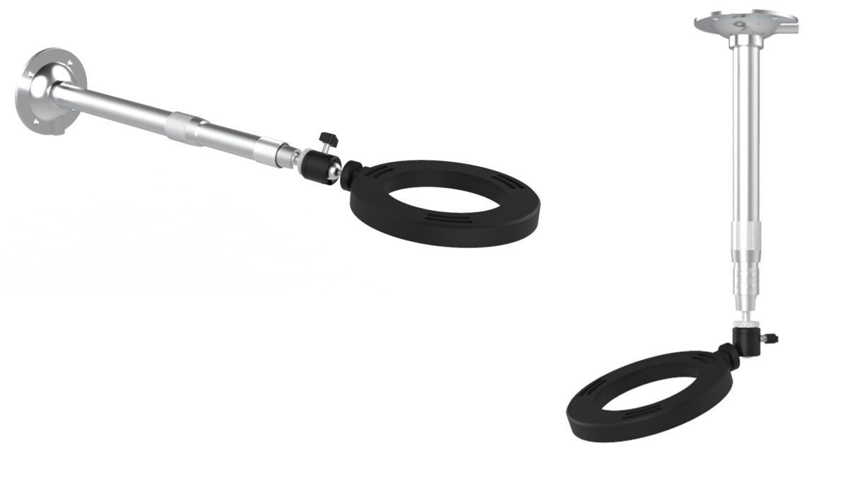 Ring Light with Wall Mount, 6” Wall Mounted Led Dimmable Halo Lighting